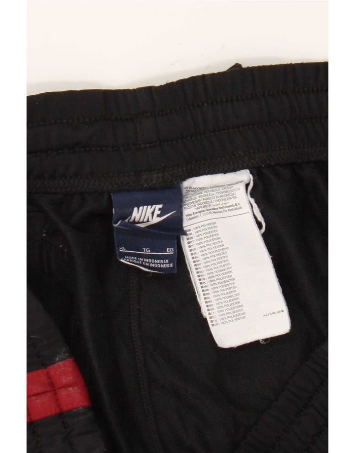 Pantaloni da tuta Nike da uomo XL in poliestere color block nero
