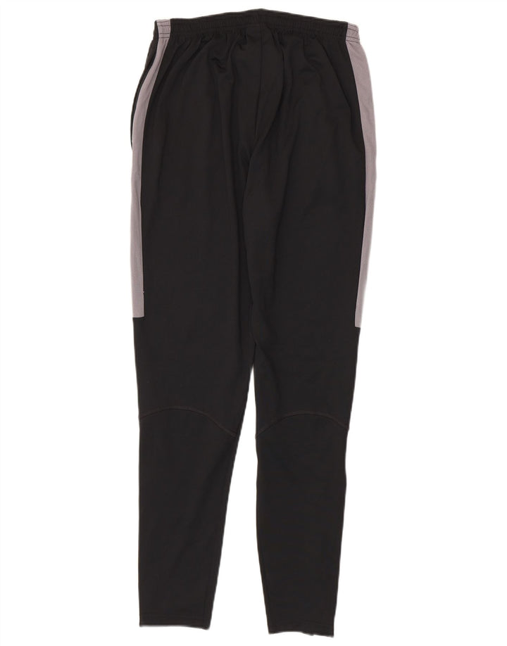 Pantaloni da tuta Nike Dri Fit da uomo, piccoli, in poliestere color block nero