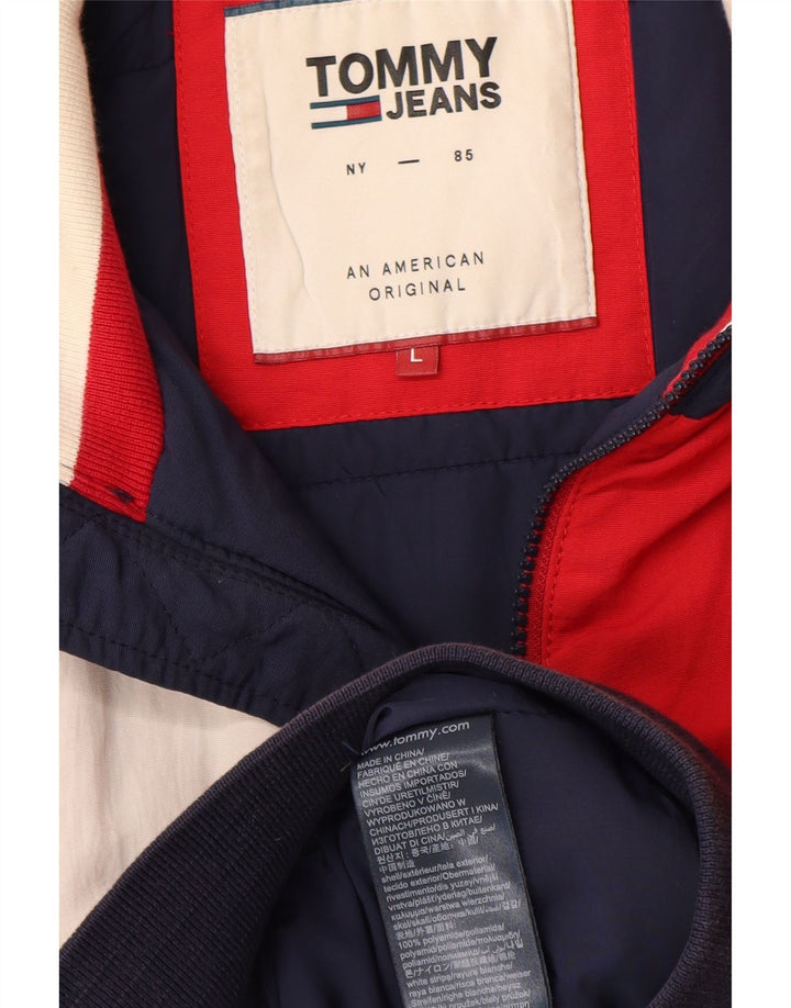 Giubbotto bomber da uomo Tommy Hilfiger UK 40 Large multicolore Colourblock