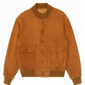 Giacca in pelle scamosciata da uomo Zarro UK 40 grande in pelle marrone