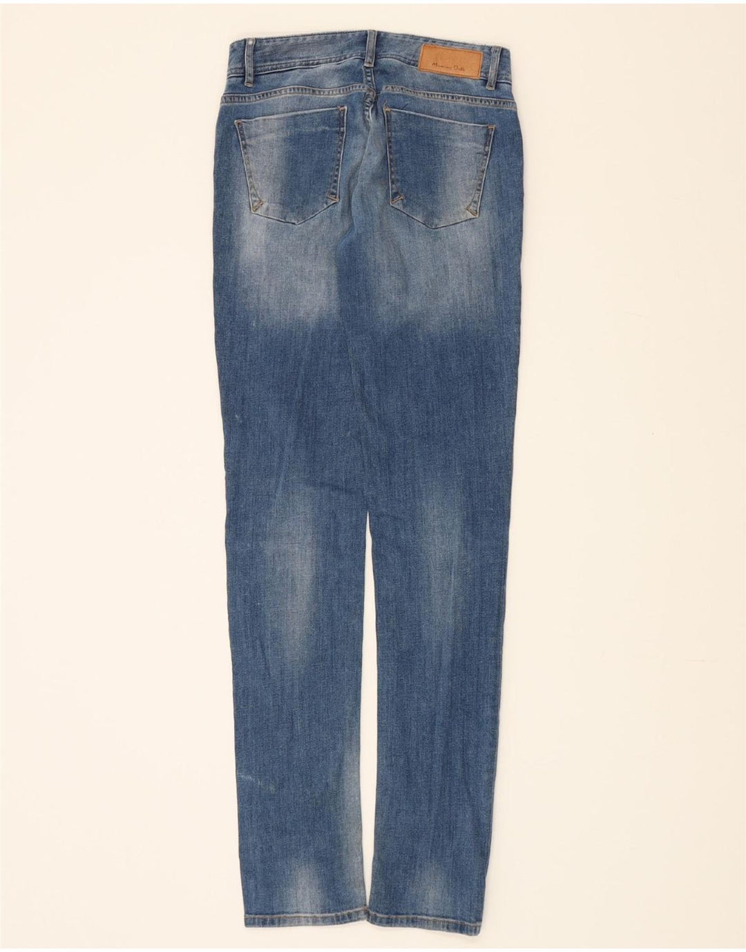 MASSIMO DUTTI Womens Skinny Jeans W28 L33 Blue Cotton Vintage Massimo Dutti and Second-Hand Massimo Dutti from Messina Hembry 