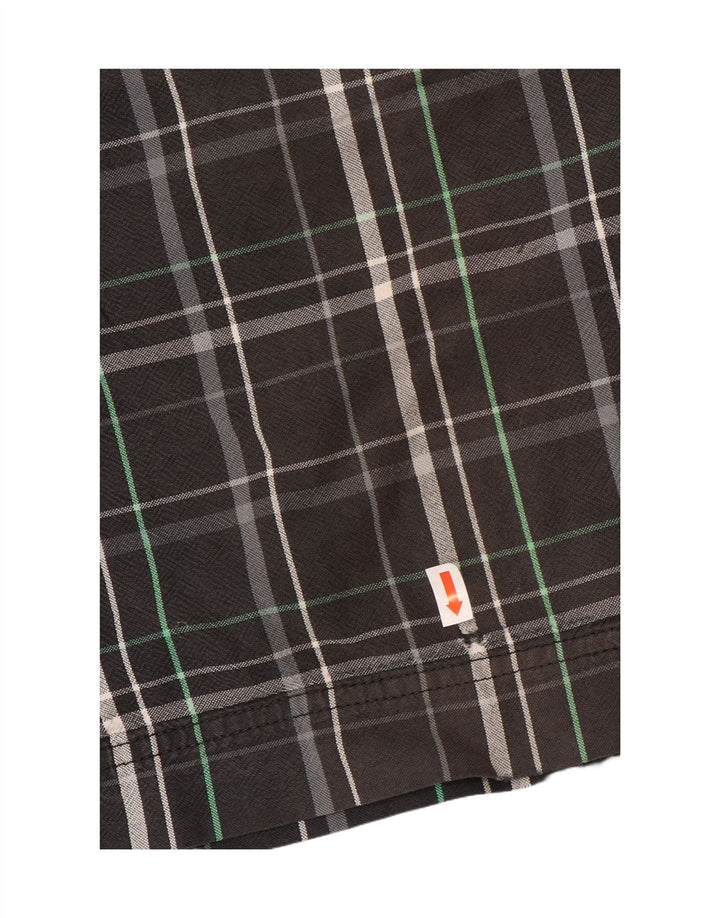 Pantaloncini casual da uomo Nike W33 Medium Black Plaid Cotton Sports