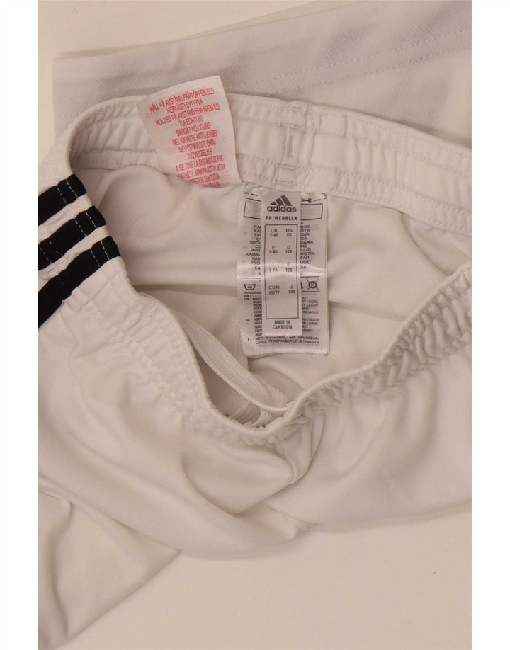 Pantaloncini sportivi Adidas Bambino Juventus 7-8 anni Poliestere bianco