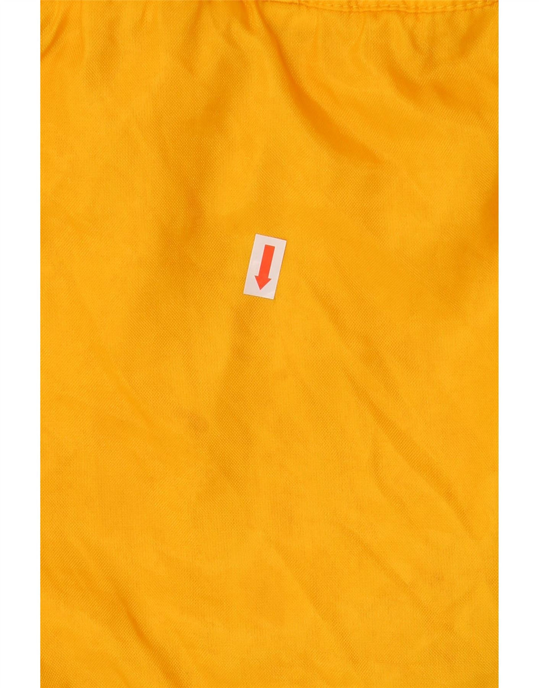 ACTIVE Giacca antipioggia da uomo con cappuccio UK 38 Poliammide giallo medio