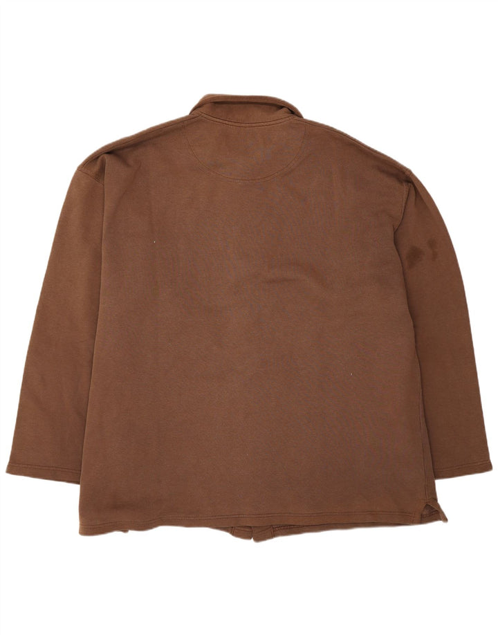 Camicia oversize da uomo Champion 2XL cotone marrone