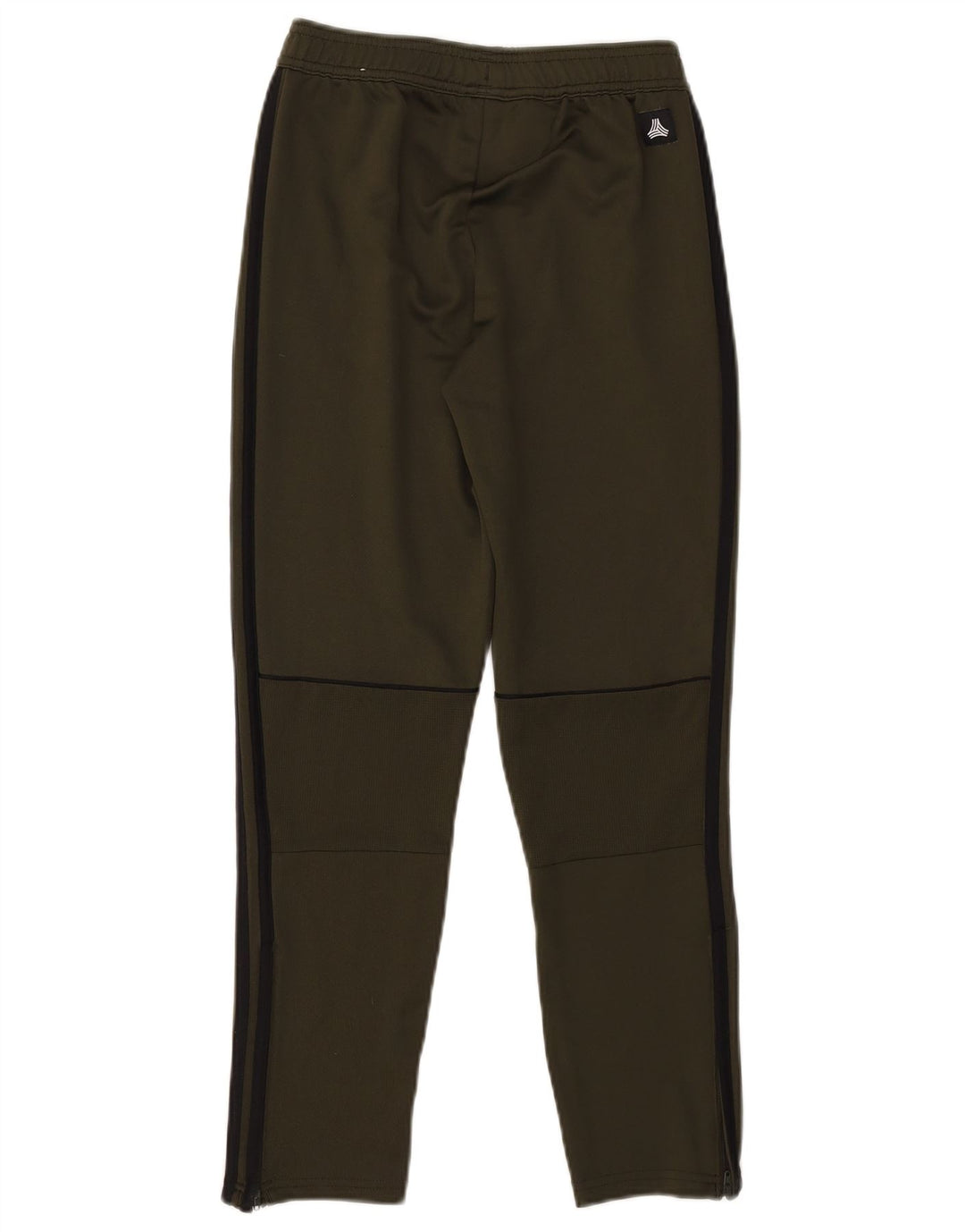 Pantaloni della tuta da ragazzo Adidas 11-12 anni in poliestere kaki