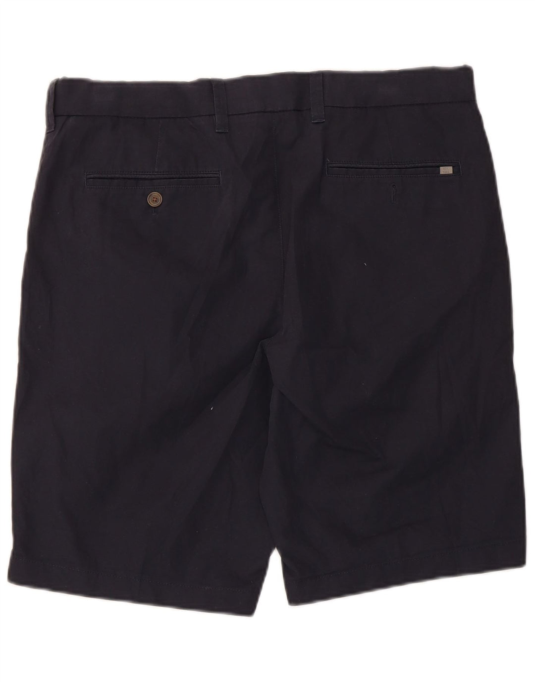 Pantaloncini chino da uomo Marks & Spencer W34 grandi in cotone blu navy