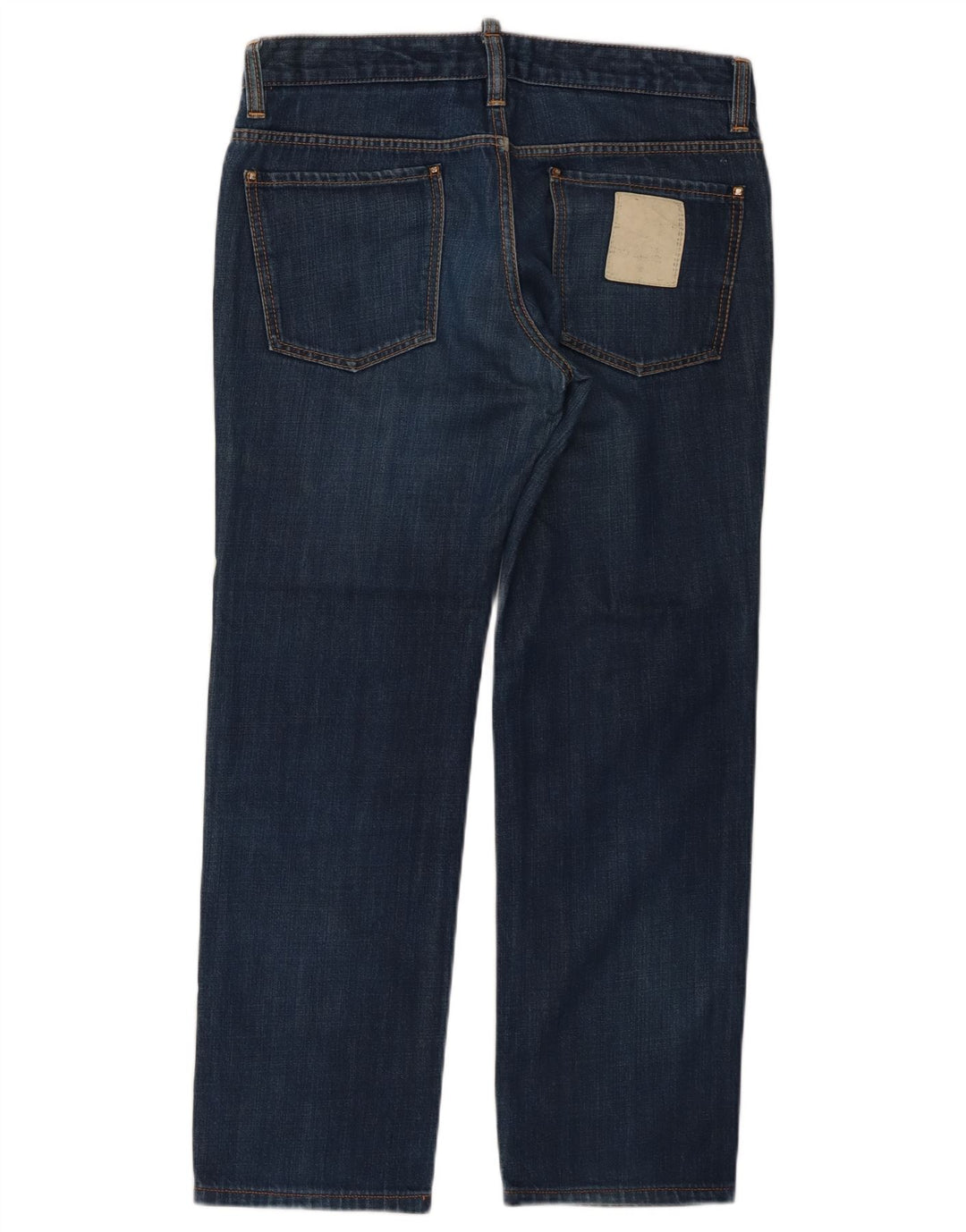 Jeans dritti da uomo Dsquared2 IT 48 medio W34 L29 cotone blu