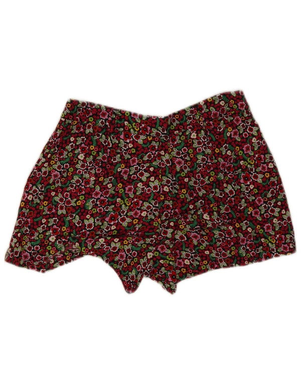 Pantaloncini casual da donna Benetton medi W30 multicolore floreale