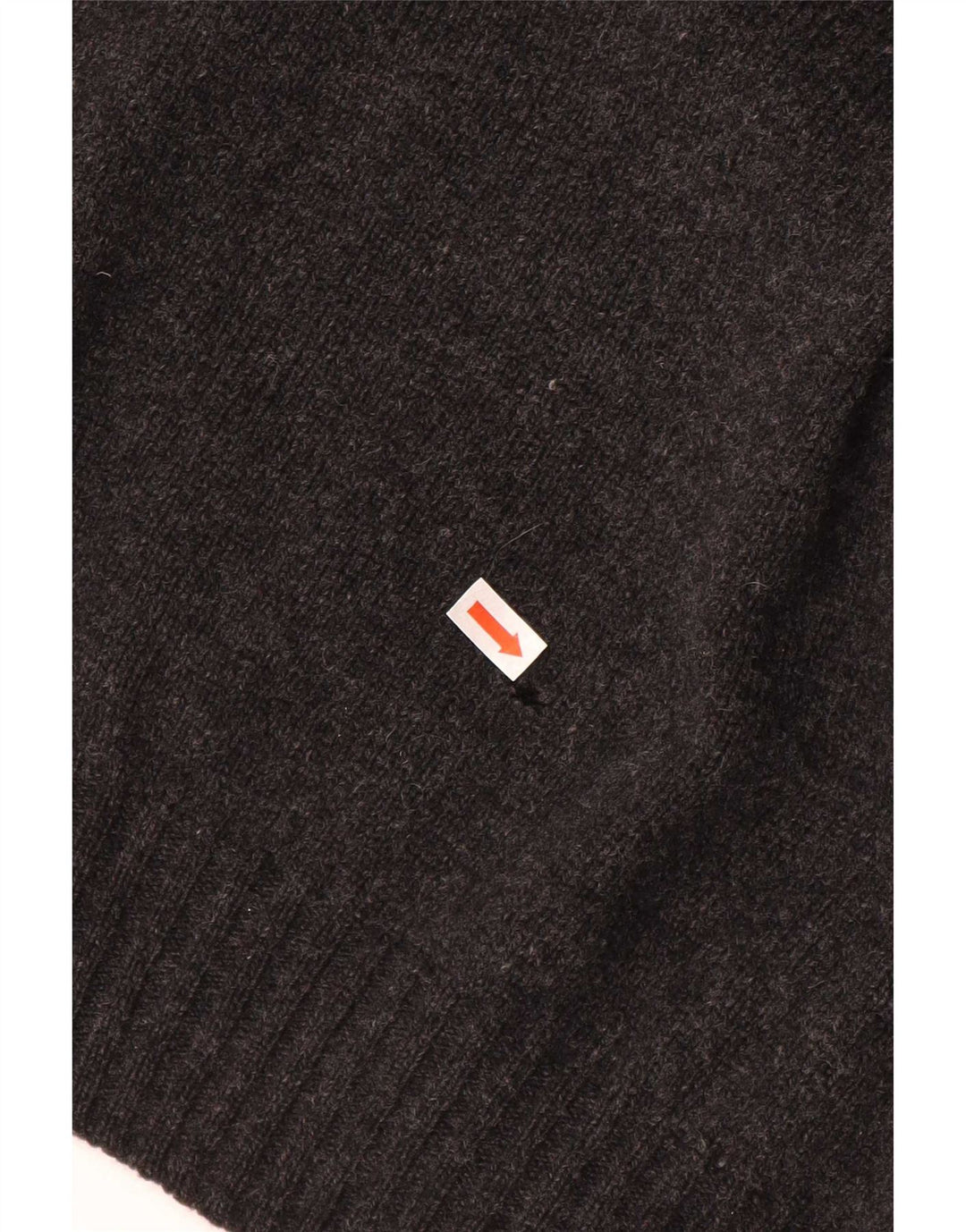 Maglione Burlington da uomo con scollo a V IT 52 XL lana grigia