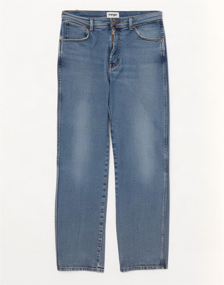 Jeans dritti da uomo Wrangler Texas W33 L32 cotone blu