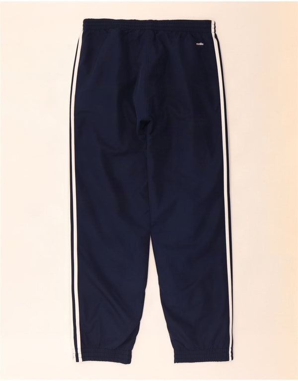 Adidas Pantaloni da tuta da uomo Climalite Joggers UK 42/44 Large Navy Blue