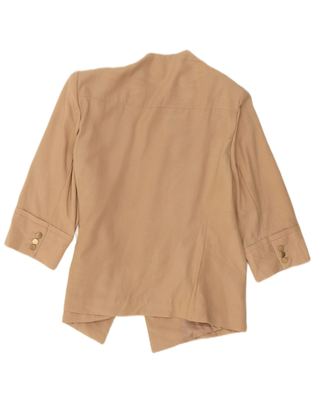 Giacca blazer aperta con maniche a 3/4 Marks & Spencer da donna UK 20 2XL Beige