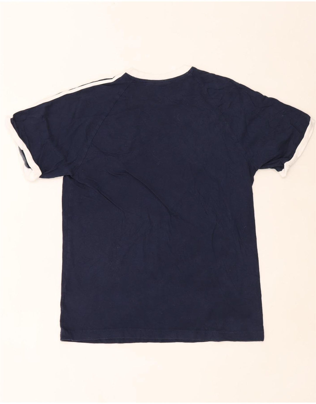 T-shirt da uomo Adidas Top Large in cotone blu navy