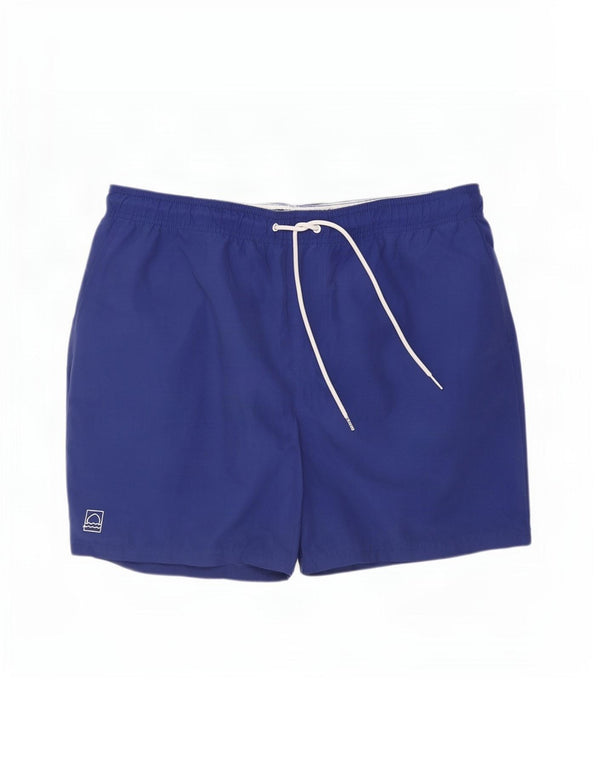 Pantaloncini da bagno da uomo Marks & Spencer XL blu poliestere