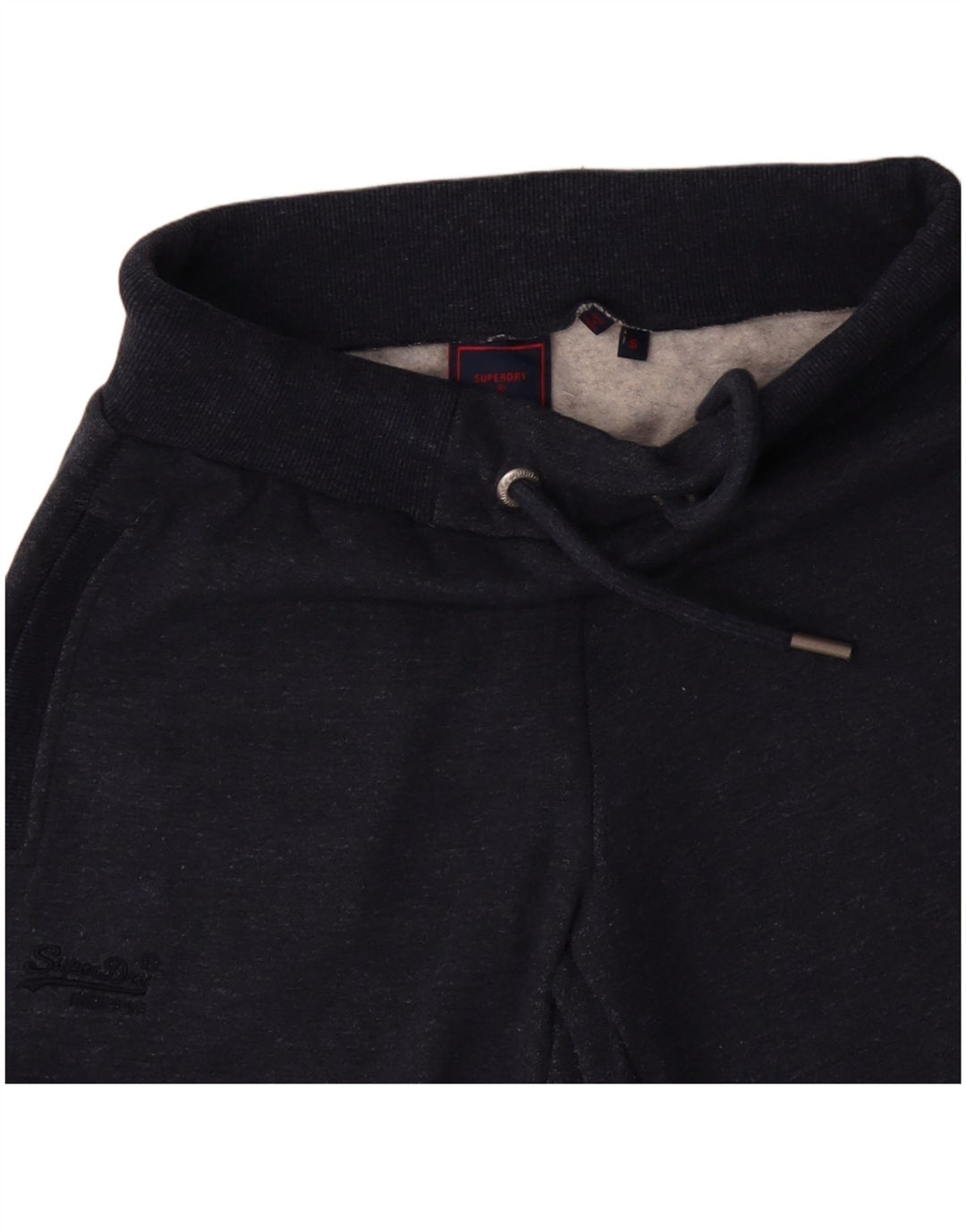 Pantaloni da tuta da uomo Superdry Joggers Small Blu Navy Cotone