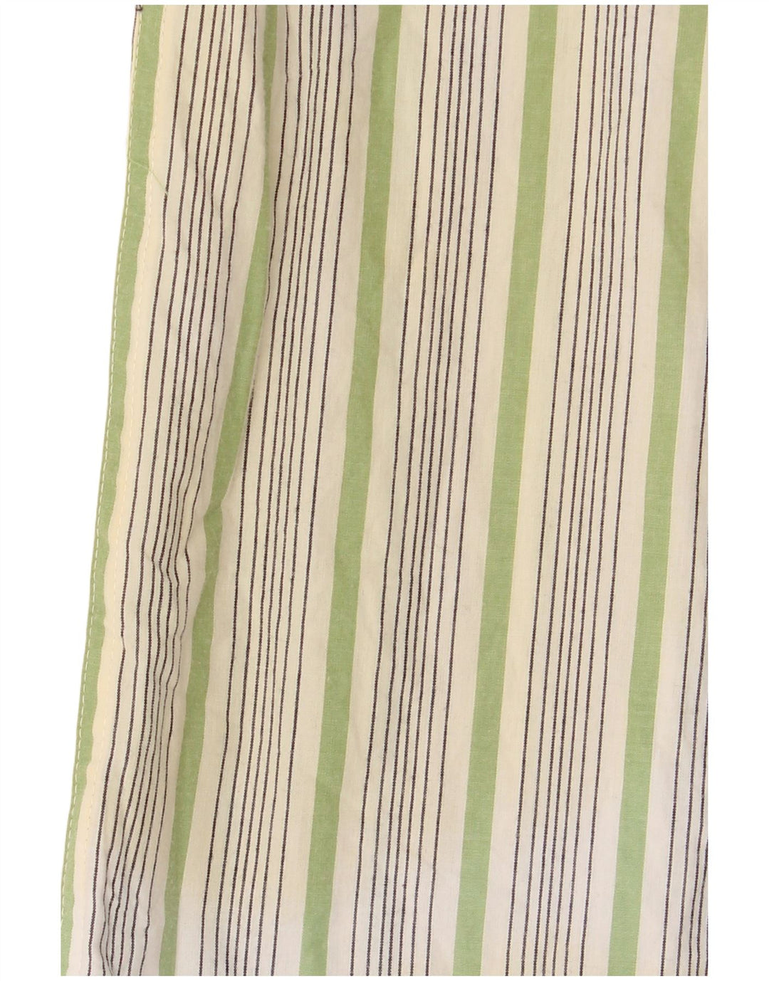 Camicia da uomo Izod in cotone a righe bianche medie