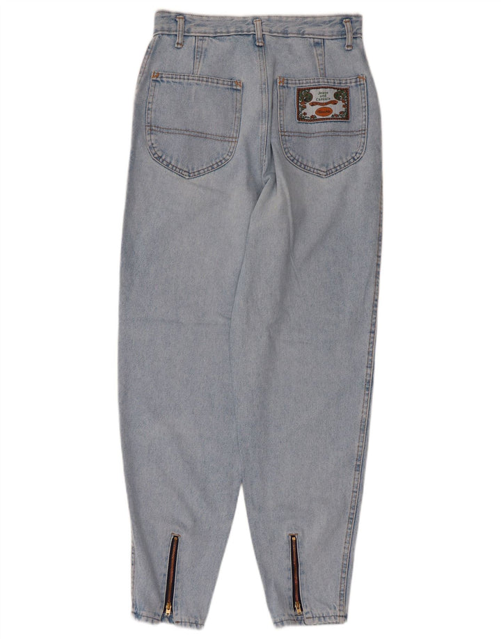 Jeans affusolati a vita alta da donna VINTAGE W29 L27 Blu