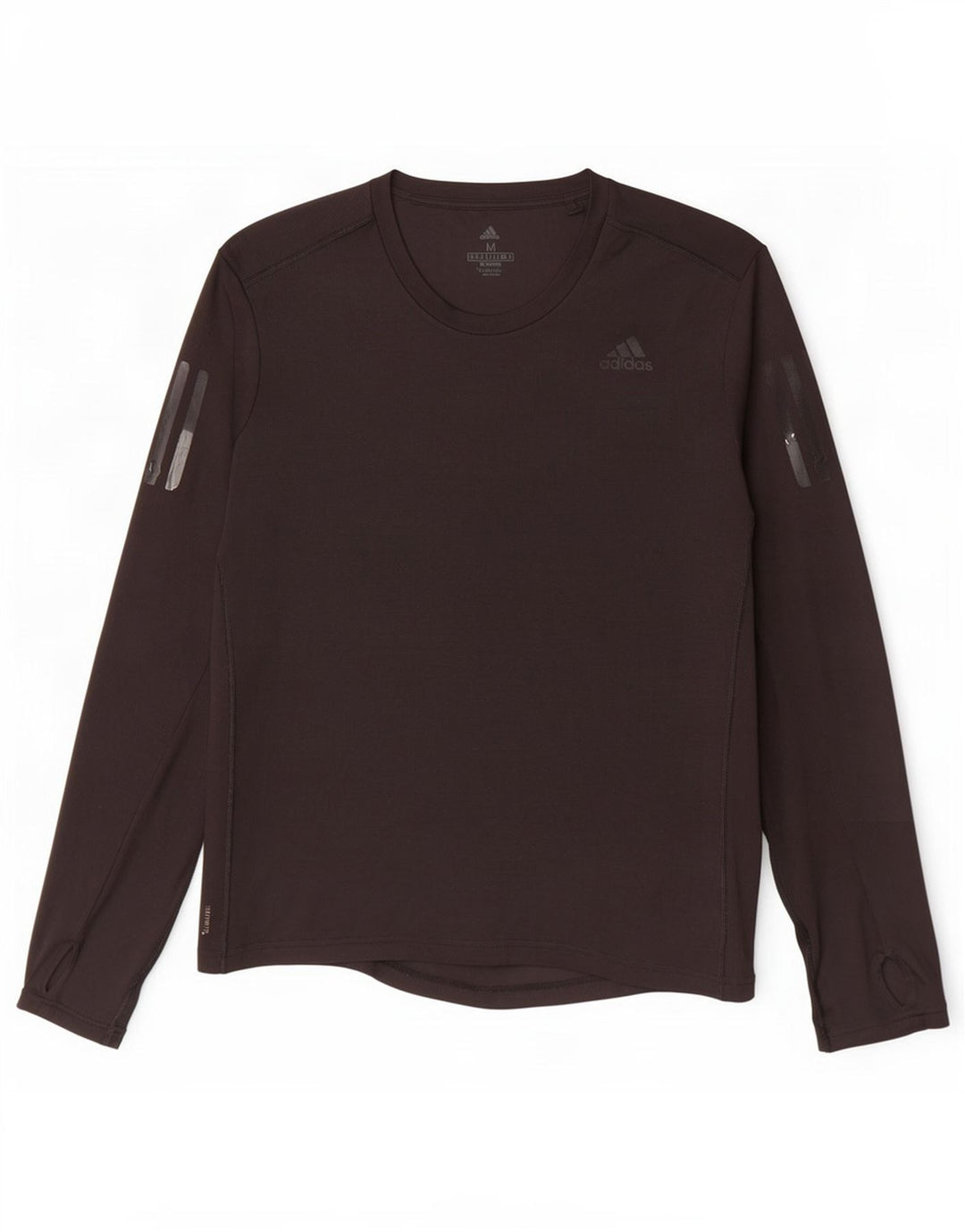 Top Adidas Climacool da uomo a manica lunga medio nero