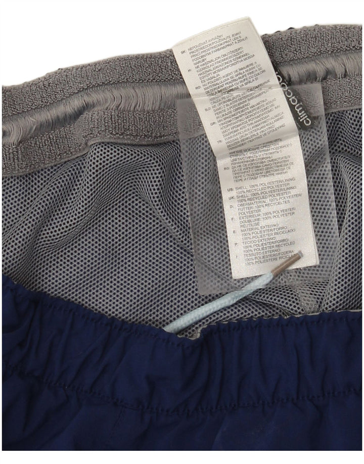 Pantaloncini sportivi Adidas Climacool da uomo grandi in poliestere blu