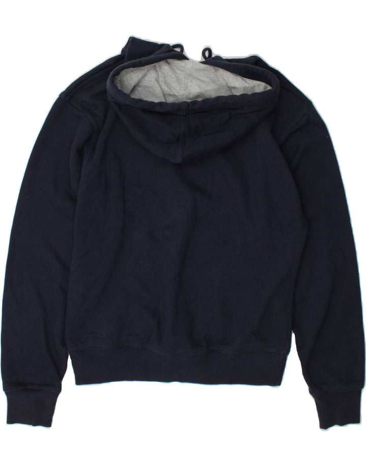 CHAMPION Mens Graphic Hoodie Jumper Small Navy Blue Vintage Champion and Second-Hand Champion from Messina Hembry 