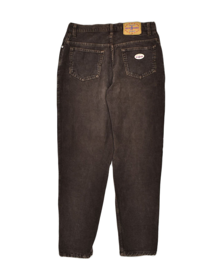 NEW JEANS Womens Tapered Jeans W30 L28 Brown Cotton | Vintage | Thrift | Second-Hand | Used Clothing | Messina Hembry 
