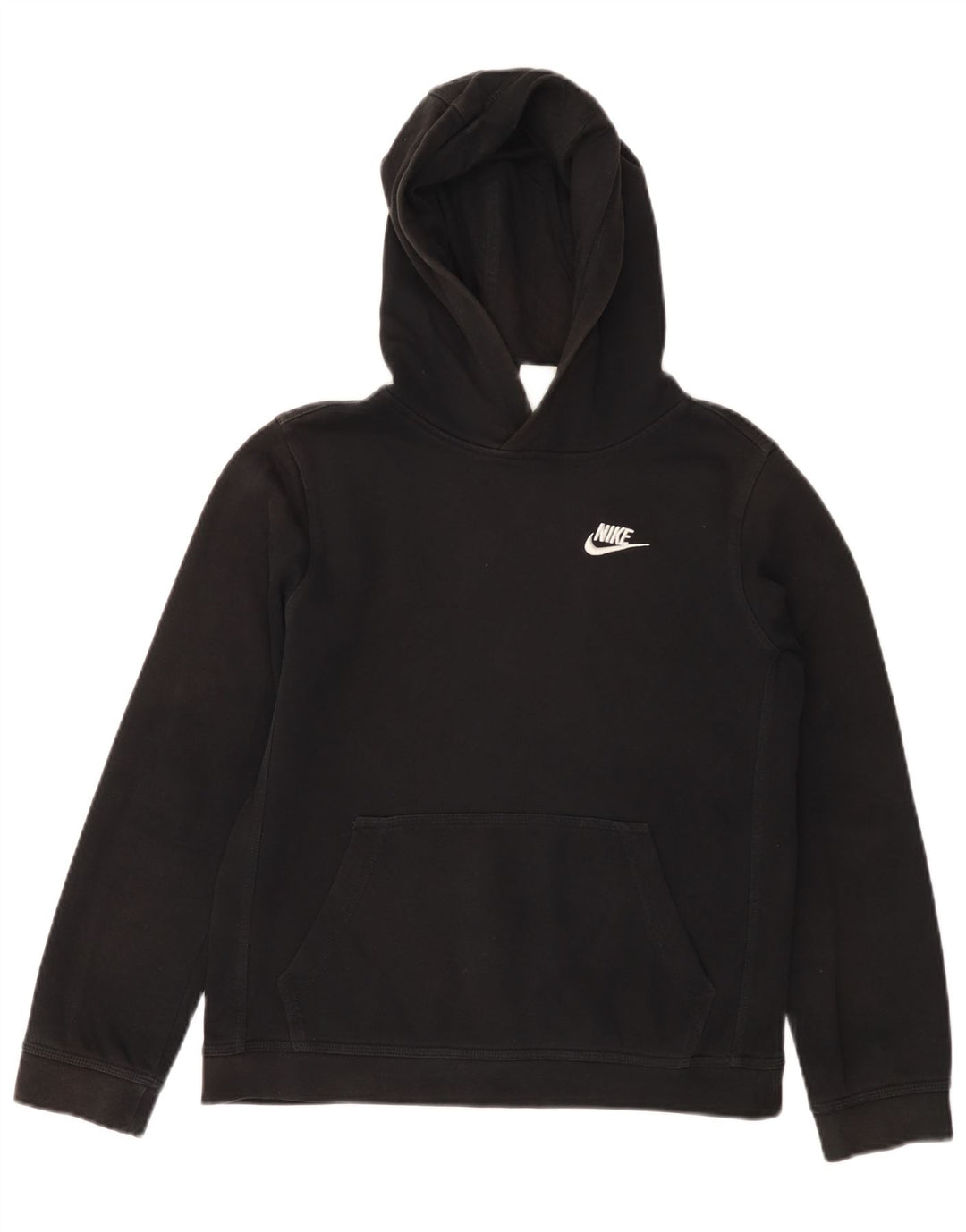 Maglione con cappuccio NIKE da ragazzo 12-13 anni grande in cotone nero
