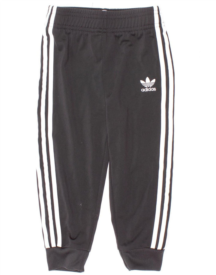 Pantaloni da tuta da ragazzo Adidas Joggers 2-3 anni in poliestere nero