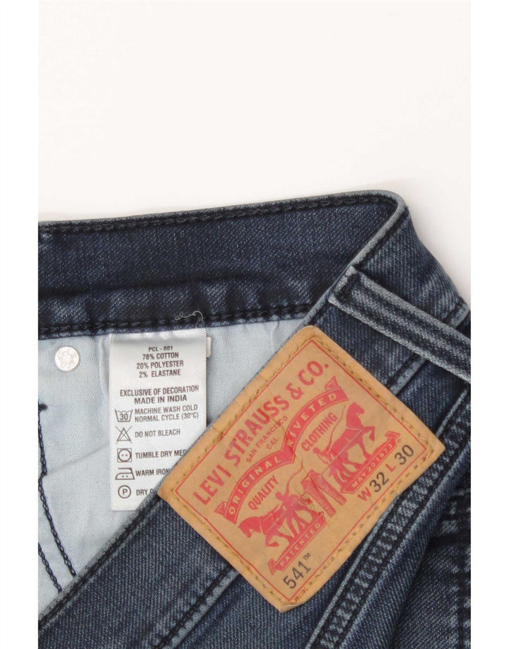 Levi's Uomo 541 Jeans dritti W32 L30 Cotone Blu