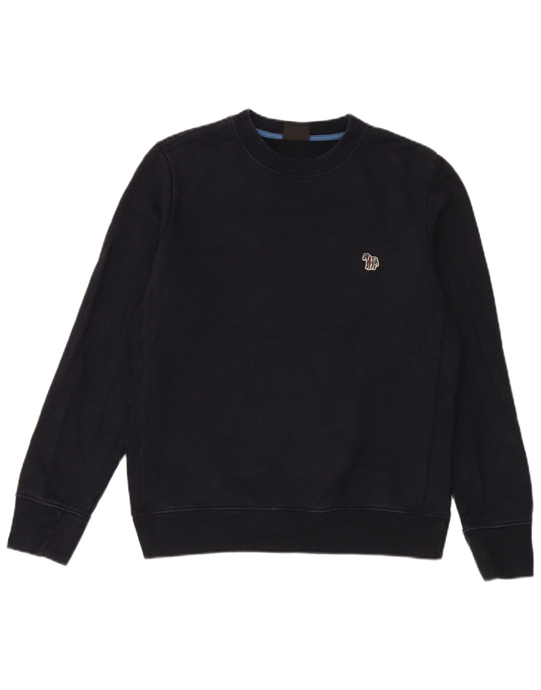 Felpa da uomo Paul Smith Maglione medio in cotone blu navy