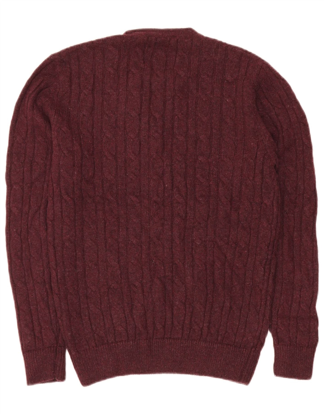 Maglione maglione girocollo da uomo Jack Wills piccolo marrone poliammide