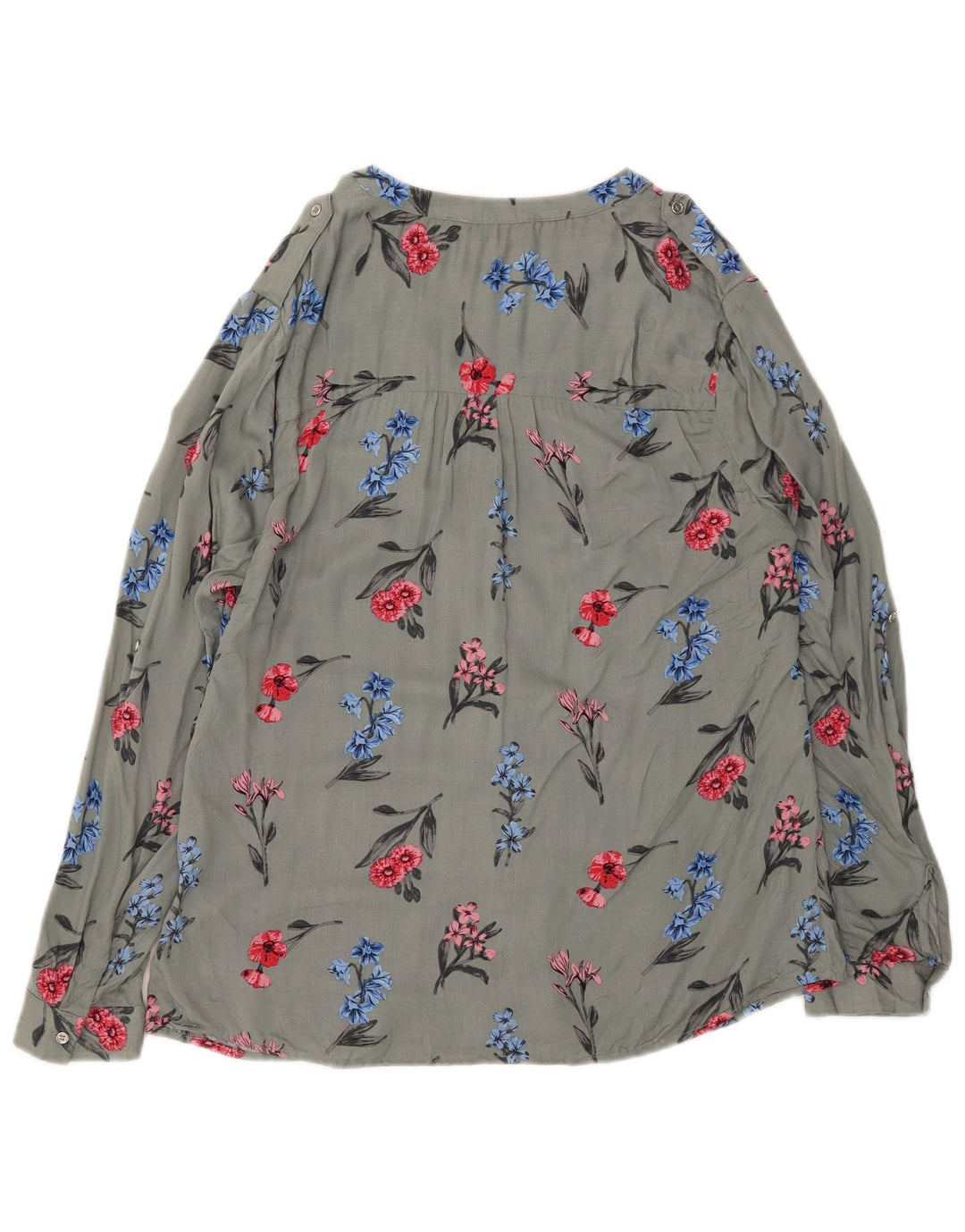 Camicetta da donna OASIS UK 14 grande verde floreale