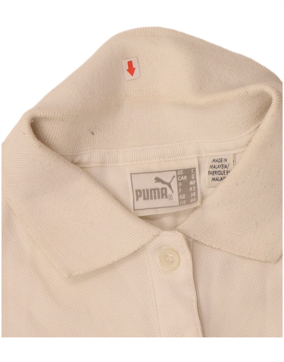 Polo senza maniche da donna PUMA UK 14 medio bianco sporco