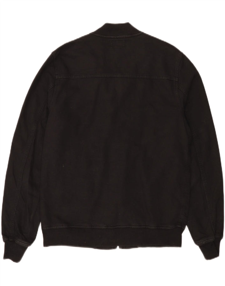 Giubbotto bomber da uomo True Religion UK 36 piccolo cotone nero