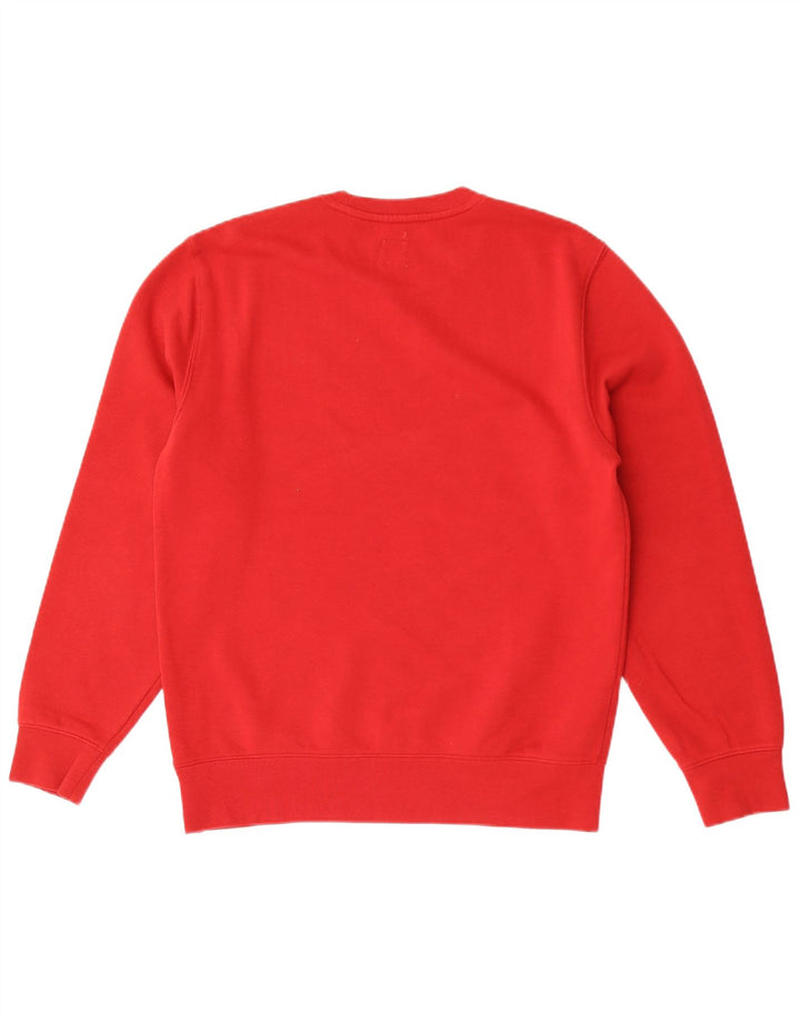 Levi's Uomo Standard Felpa Maglione Piccolo Rosso