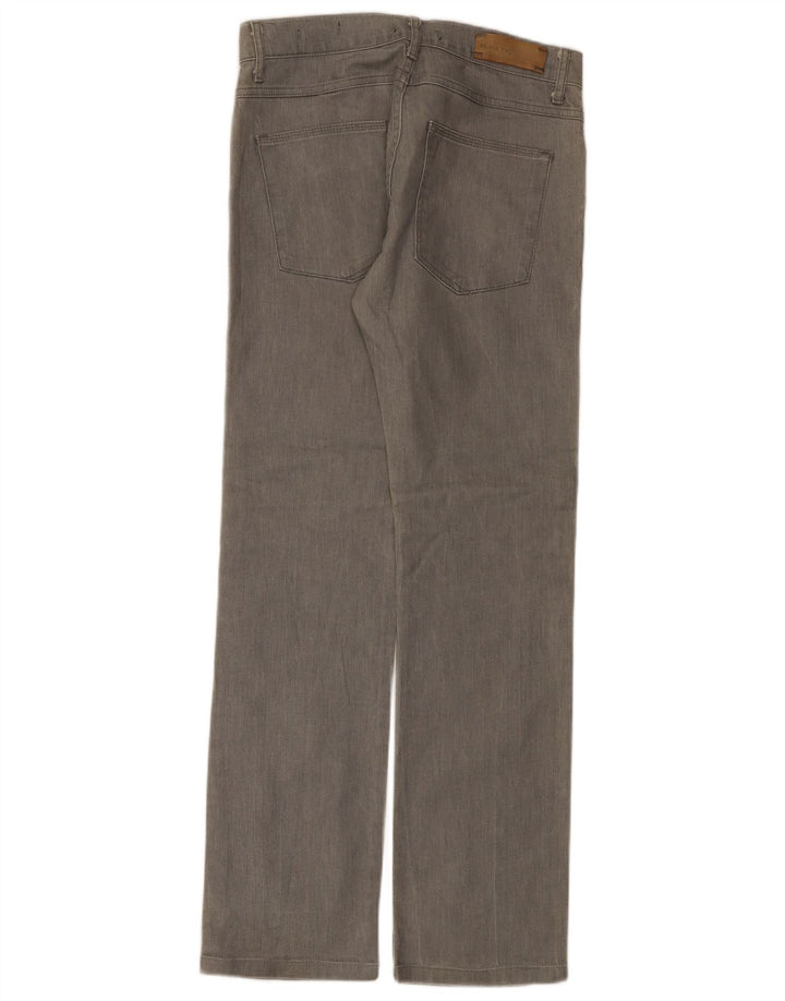 Jeans dritti da uomo Zara EU 42 Large W32 L32 Grigio