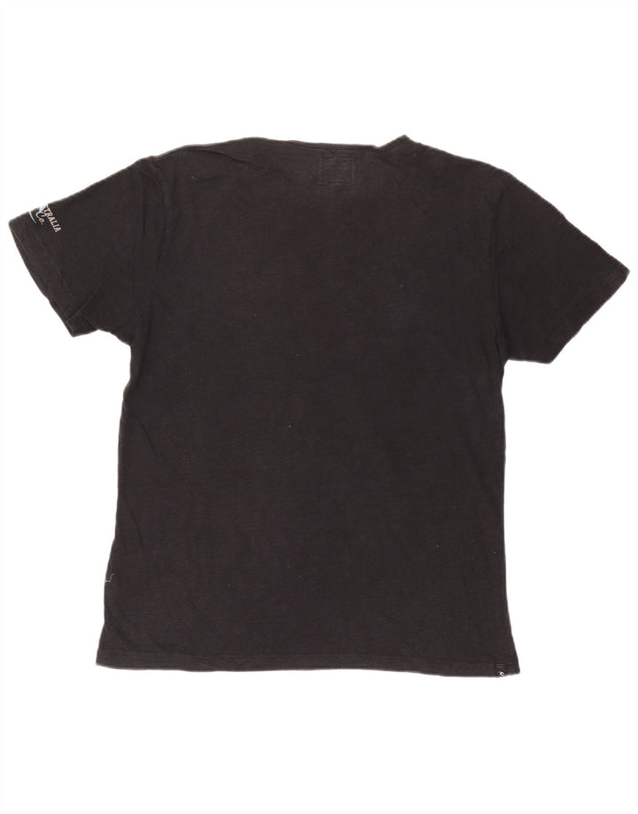 T-shirt grafica da uomo RIP CURL Top piccola nera