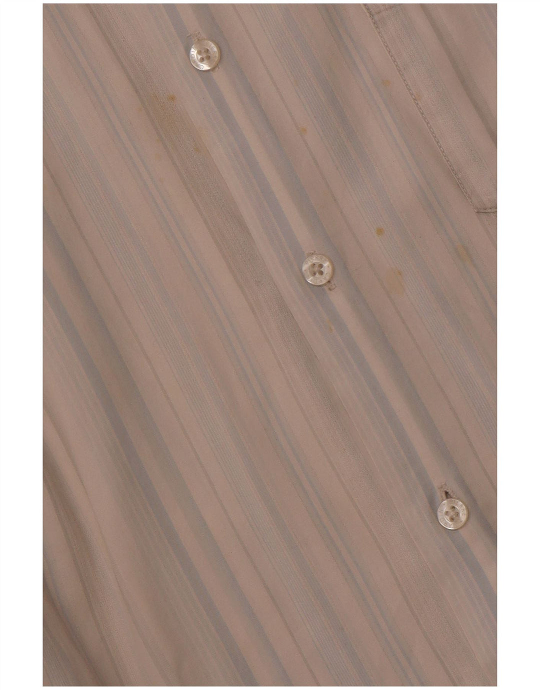 PIERRE CARDIN Camicia a maniche corte da uomo 2XL Cotone a righe blu