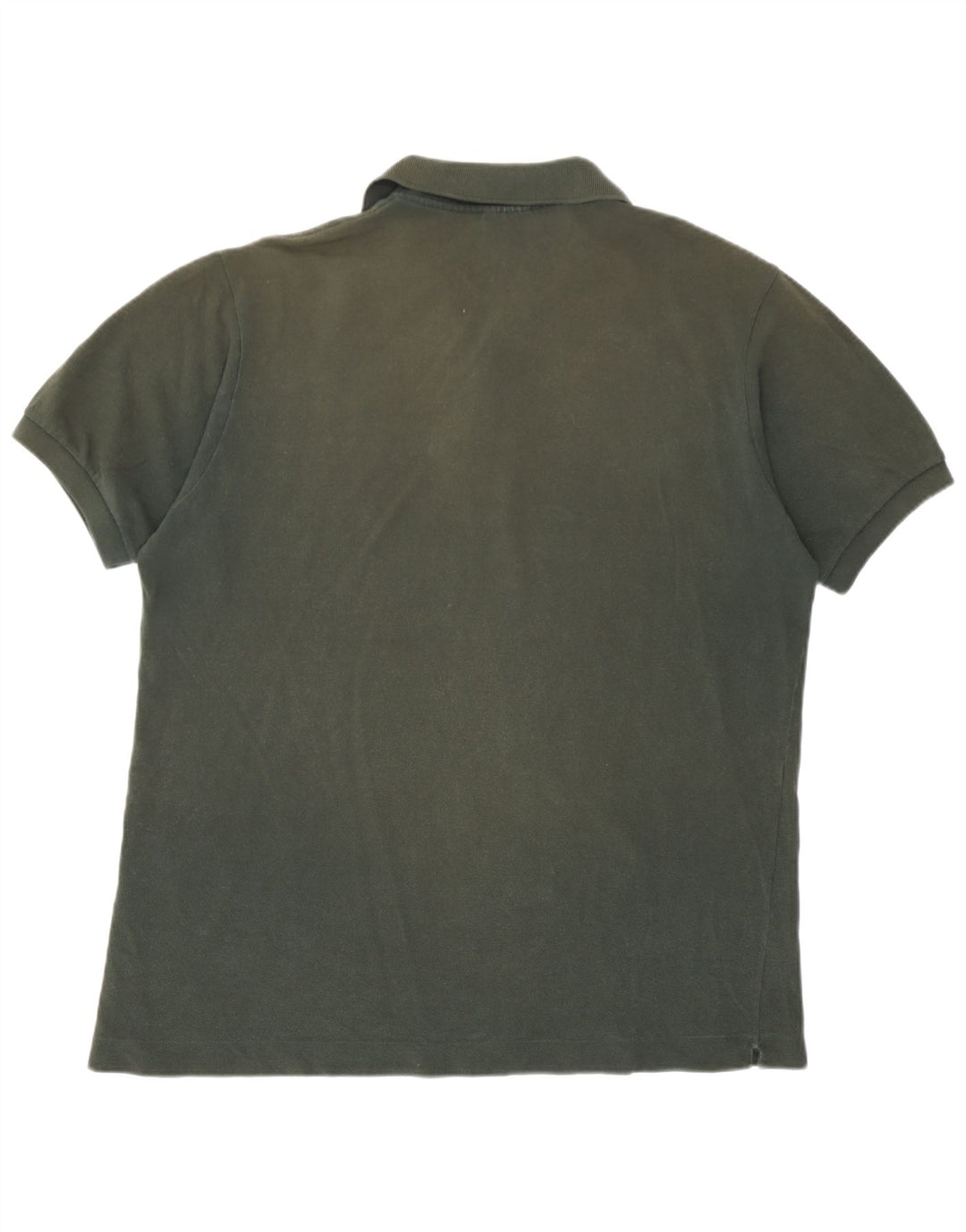 Polo Lacoste da uomo US 5 Large in cotone verde