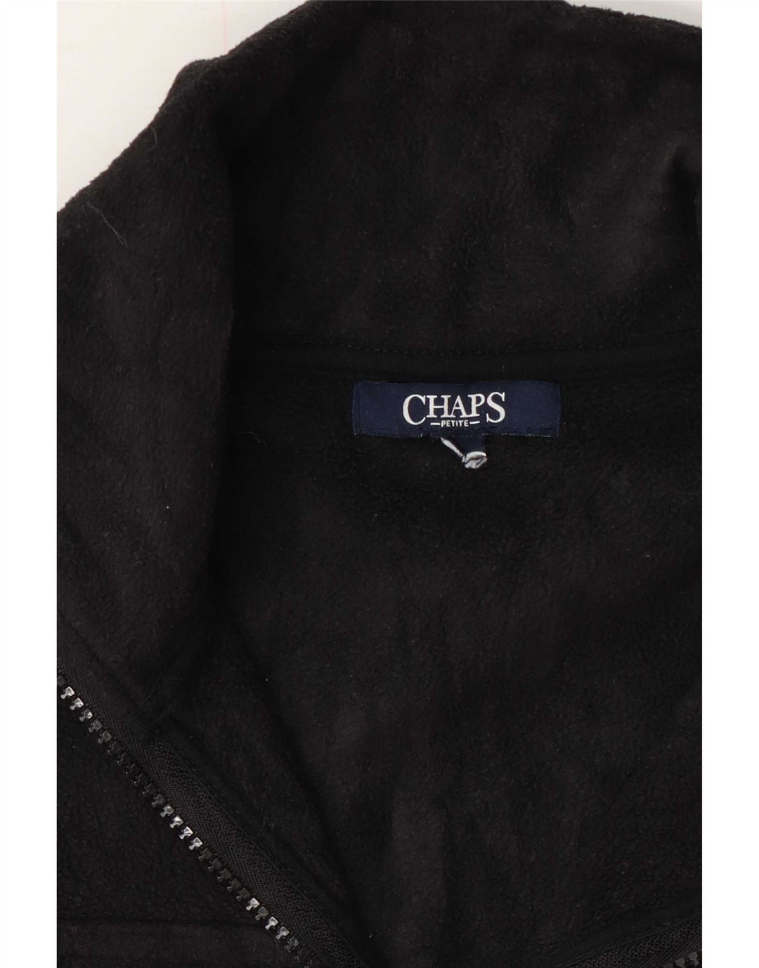 Gilet in pile da donna Chaps UK 14 medio nero