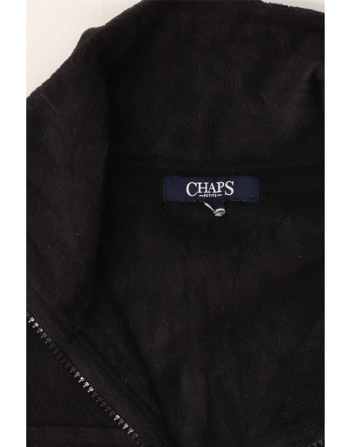 Gilet in pile da donna Chaps UK 14 medio nero