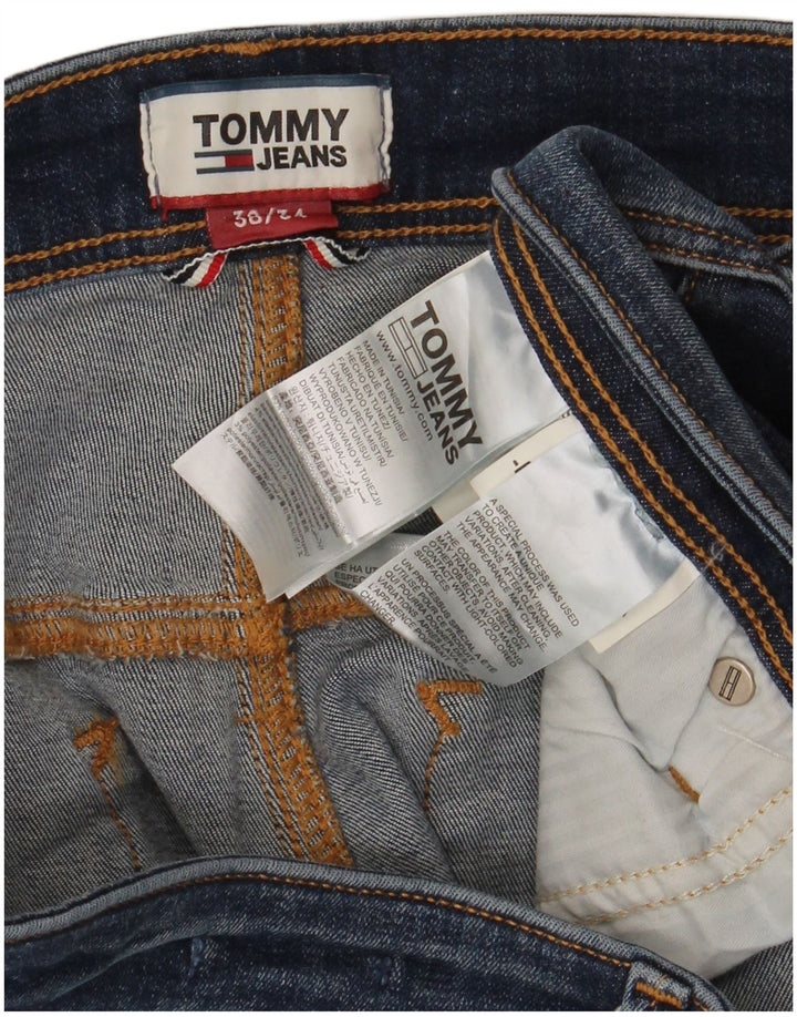 TOMMY HILFIGER Jeans skinny Stanton da uomo W38 L34 cotone blu