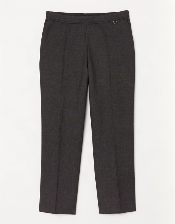 Pantaloni casual dritti da donna Marks & Spencer UK 14 Large W32 L28 Grigio