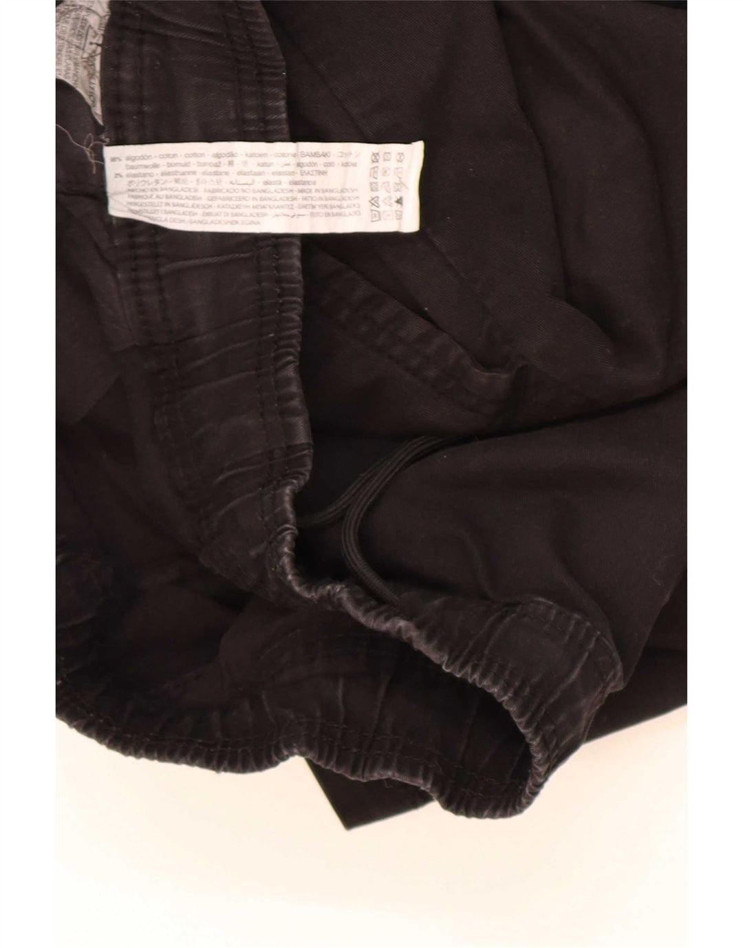 Pantaloncini chino da uomo Zara XL W34 cotone nero