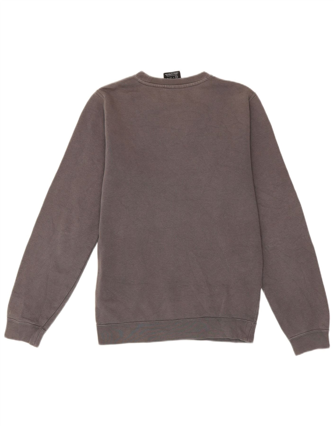 Felpa Nike Uomo Maglia XS Cotone Grigio