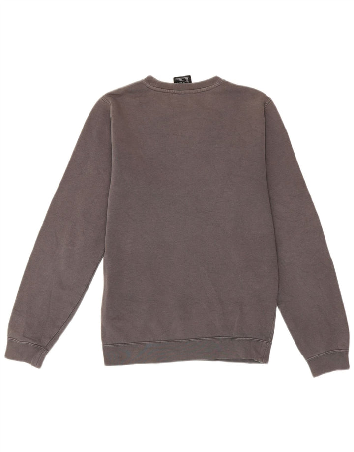 Felpa Nike Uomo Maglia XS Cotone Grigio