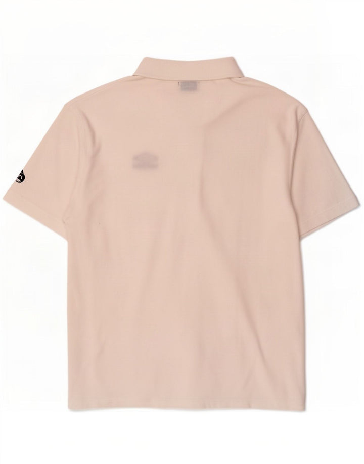 Polo Umbro da uomo XL bianca in poliestere