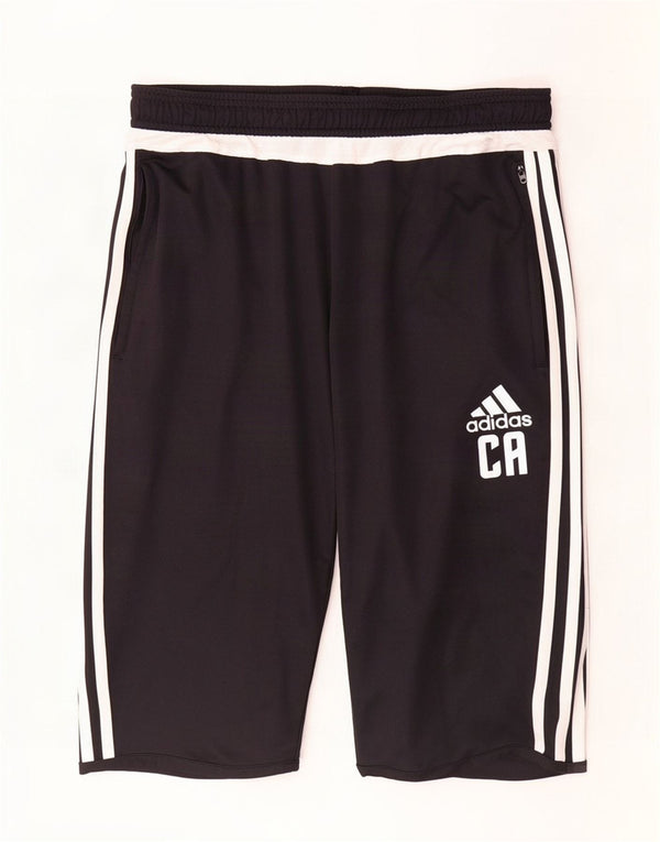 Pantaloncini sportivi Adidas Climacool Graphic da uomo medio poliestere nero