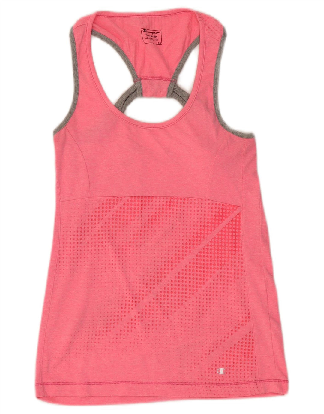 Canotta corta da donna Champion UK 12 Rosa medio maculato