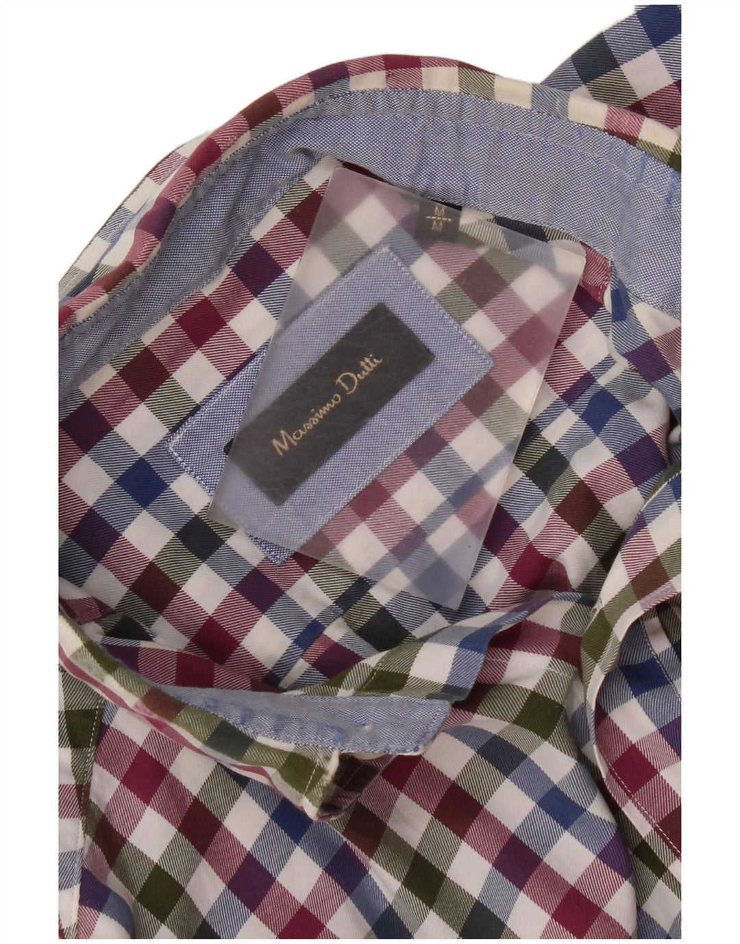 Camicia da uomo Massimo Dutti a quadretti multicolore media